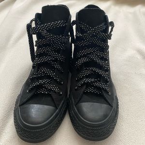 Black High Top Converse